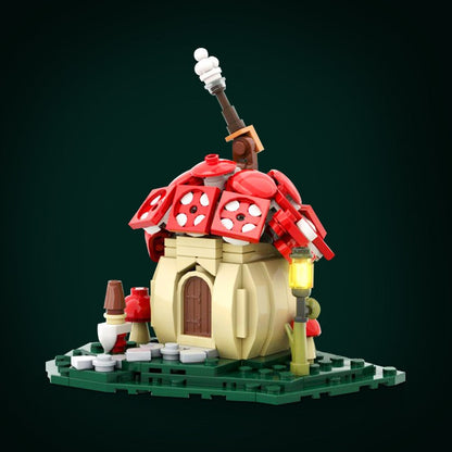 Mushroom Cottage Fantasy MOC Building Kit - 2