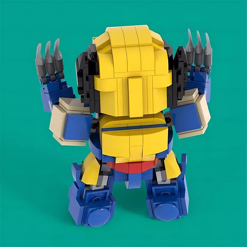 Mutant Claw Hero Action Figure Building Kit | LEGO-Compatible MOC - 3