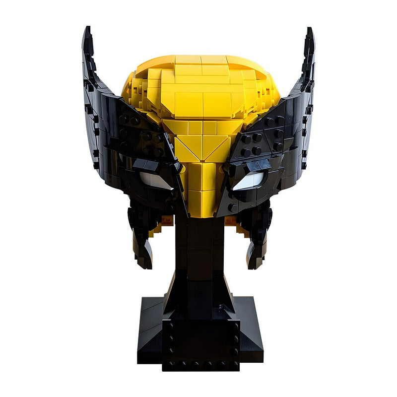 Mutant Hero Cowl Helmet Building Kit | LEGO-Compatible MOC - 2