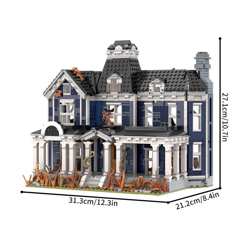 Mysterious Fantasy House MOC Cinematic Diorama Building Kit | Display Model - 3