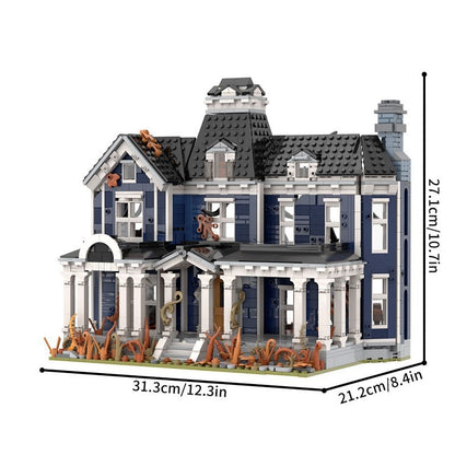 Mysterious Fantasy House MOC Cinematic Diorama Building Kit | Display Model - 3
