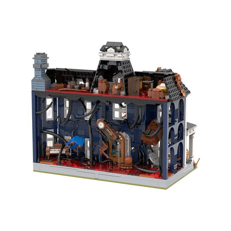 Mysterious Fantasy House MOC Cinematic Diorama Building Kit | Display Model - 6