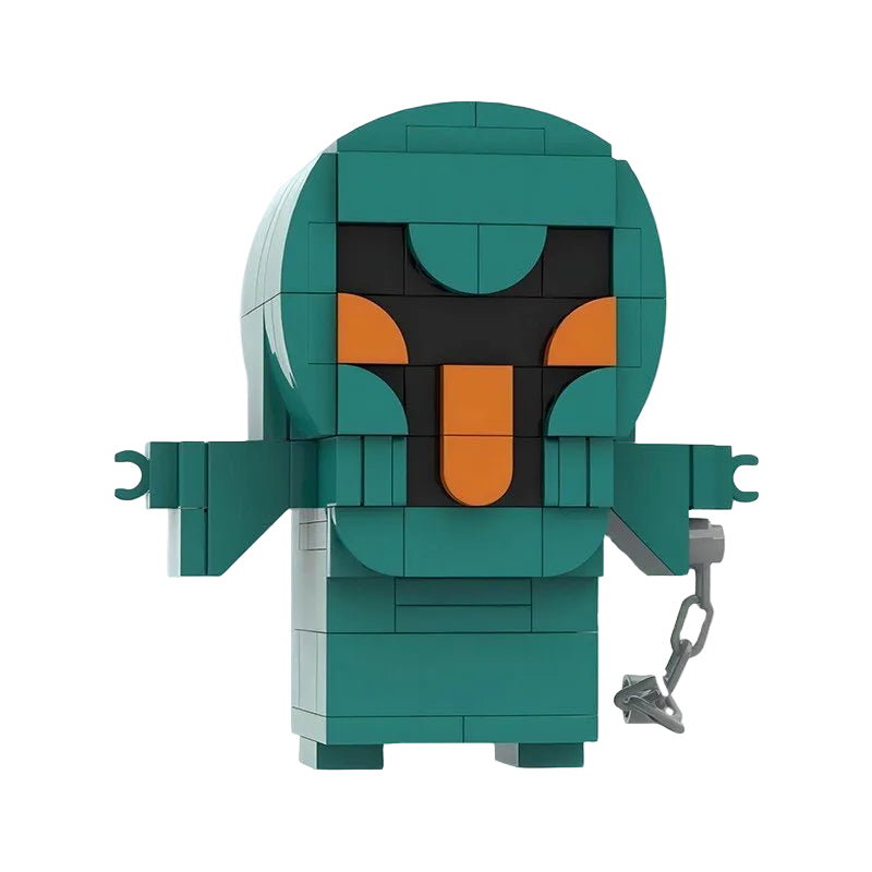 Mystery Cartoon BrickHeadz Style Figures  Building Kits | LEGO Compatible MOC - 10