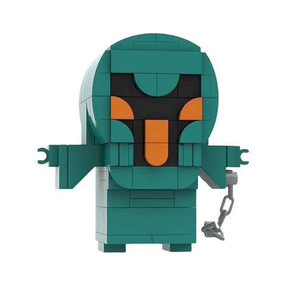 Mystery Cartoon BrickHeadz Style Figures  Building Kits | LEGO Compatible MOC - 10