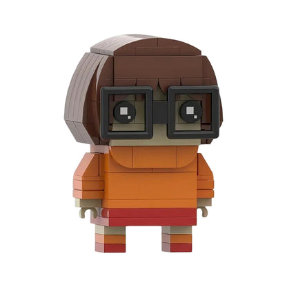 Mystery Cartoon BrickHeadz Style Figures  Building Kits | LEGO Compatible MOC - 4