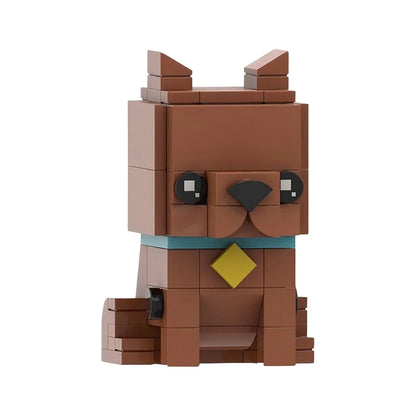Mystery Cartoon BrickHeadz Style Figures  Building Kits | LEGO Compatible MOC - 6