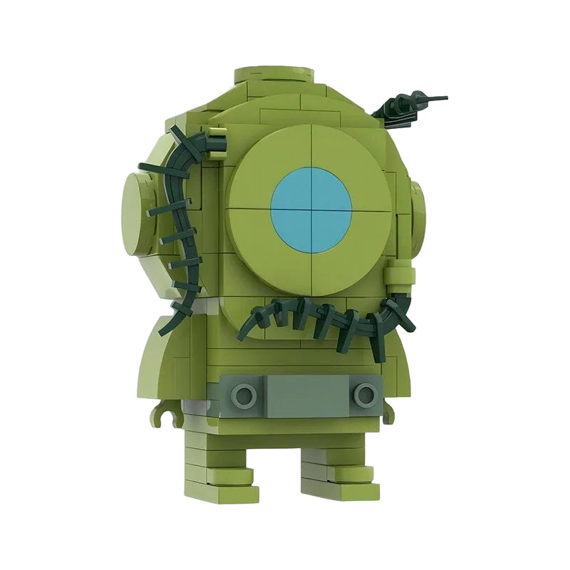 Mystery Cartoon BrickHeadz Style Figures  Building Kits | LEGO Compatible MOC - 9