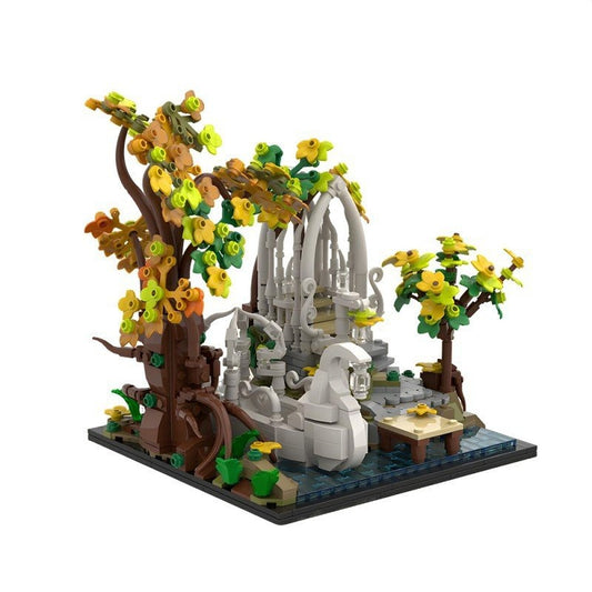Mystical Elven Forest Fantasy MOC Building Kit - 1
