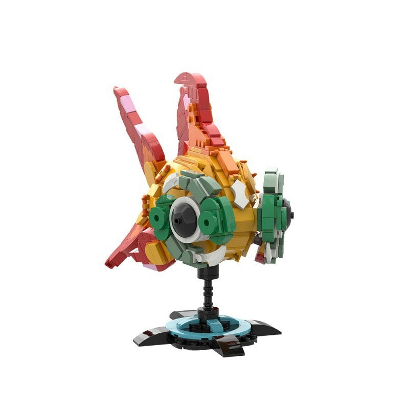 Mystical Fire Creature MOC Building Kit | Fantasy Animal Display Model - 6