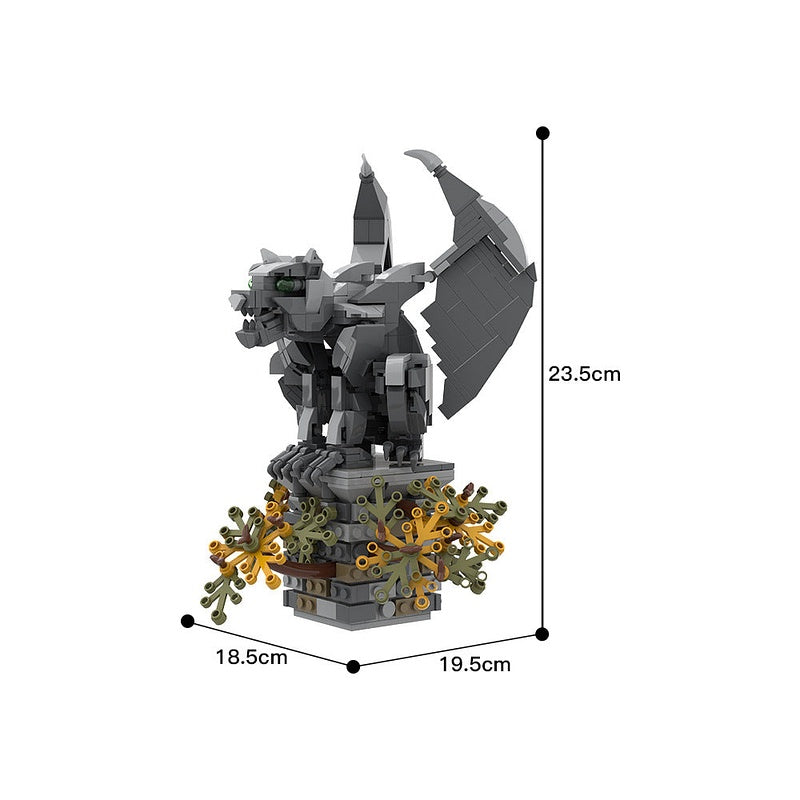 Mythical Creatures V Gargoyle Monster MOC Building Kit | Fantasy Creature Model - 4