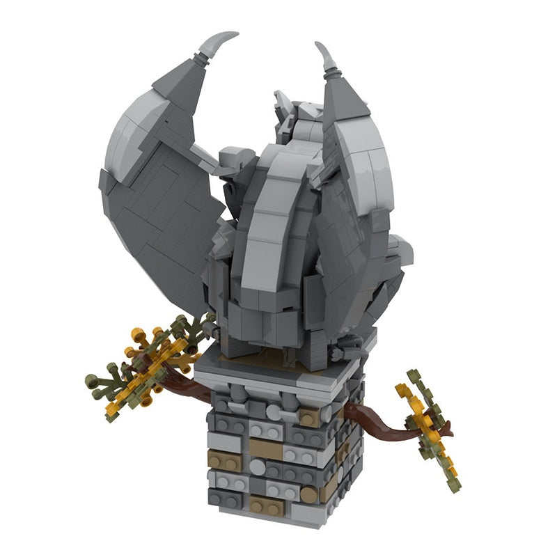 Mythical Creatures V Gargoyle Monster MOC Building Kit | Fantasy Creature Model - 6