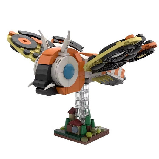 Mythical Guardian Moth MOC Building Kit | Fantasy Creature Figure Model - 1