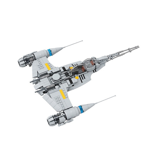 N-1 Galactic Hot Rod Fighter Building Kit | LEGO-Compatible MOC - 3