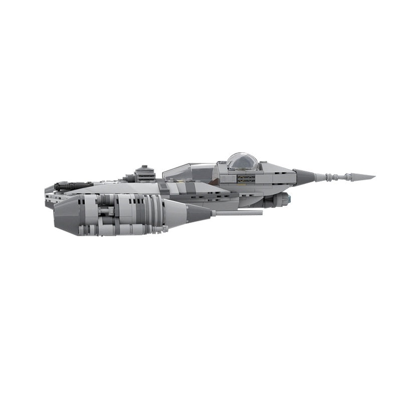 N-1 Galactic Starfighter Bounty Hunter Building Kit | LEGO-Compatible MOC - 6