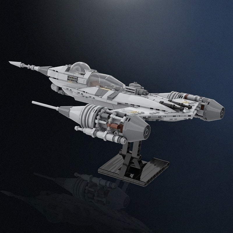 N-1 Galactic Starfighter MOC Bounty Hunter Spacecraft Building Kit - 4