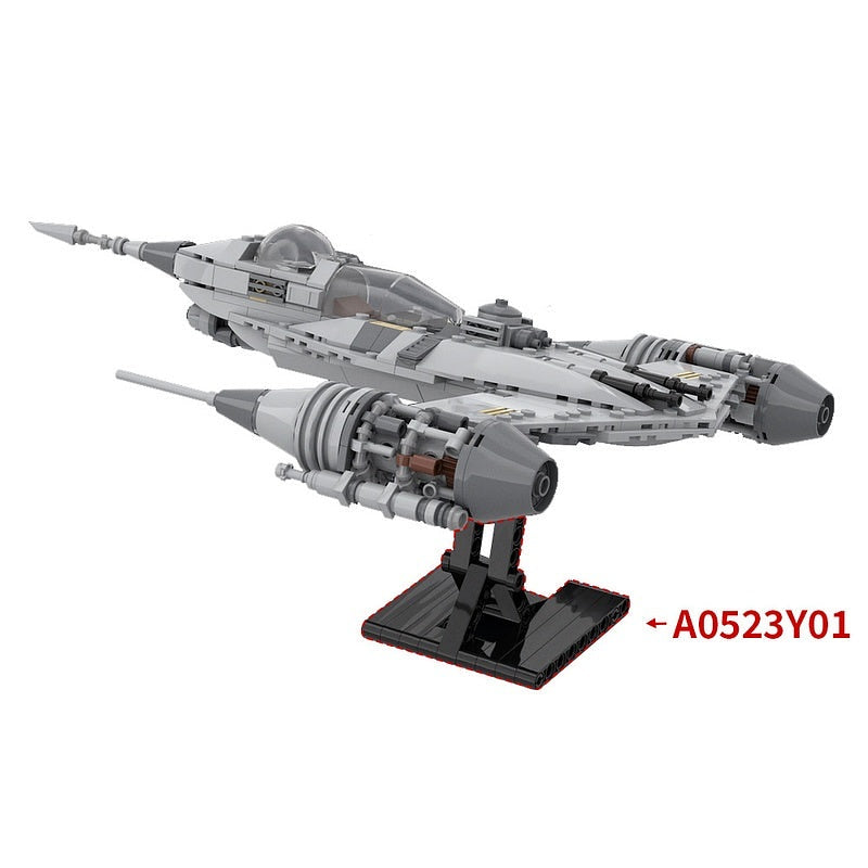 N-1 Galactic Starfighter MOC Bounty Hunter Spacecraft Building Kit - 5