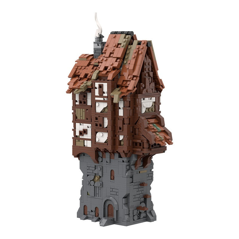 Nameless Village MOC Building Kit | Medieval Fantasy Settlement Model - 1