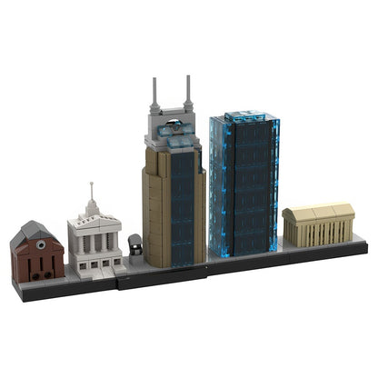 Nashville Tennessee Skyline MOC Building Kit - 1