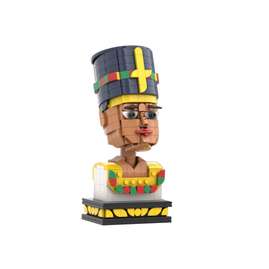 Nefertiti Egypt Queen Building Kit | LEGO-Compatible MOC - 1