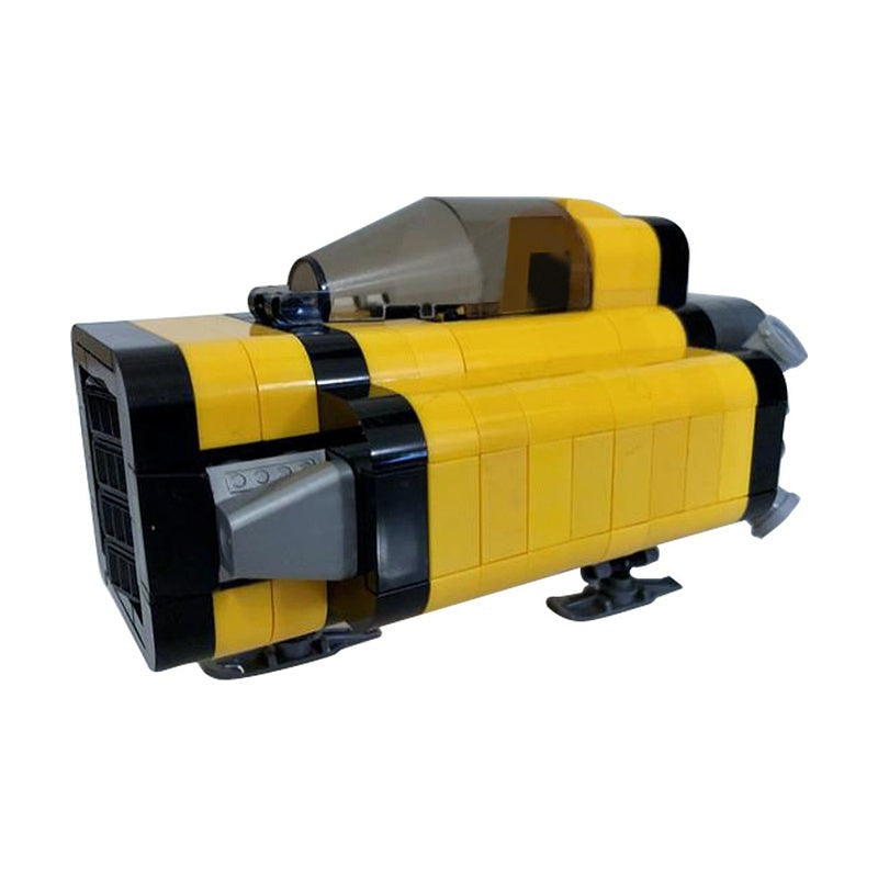 Neutron Spaceship MOC Building Kit | Futuristic Spacecraft Model - 2