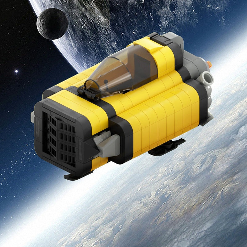 Neutron Spaceship MOC Building Kit | Futuristic Spacecraft Model - 3