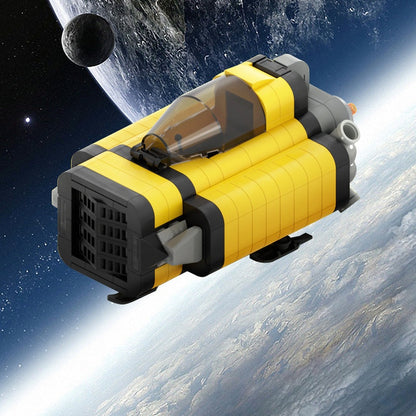 Neutron Spaceship MOC Building Kit | Futuristic Spacecraft Model - 3