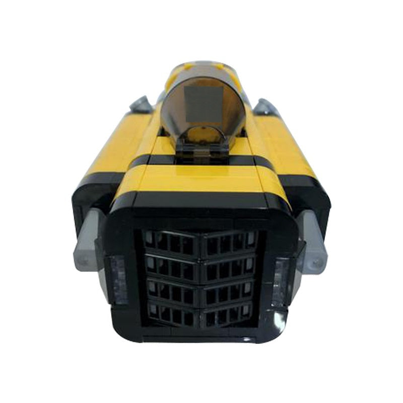 Neutron Spaceship MOC Building Kit | Futuristic Spacecraft Model - 4