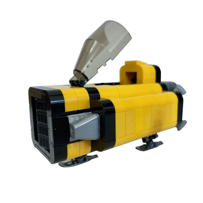 Neutron Spaceship MOC Building Kit | Futuristic Spacecraft Model - 6
