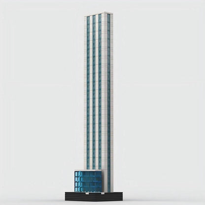 New York 100 West 53rd Street MOC Skyscraper Building Kit - 1