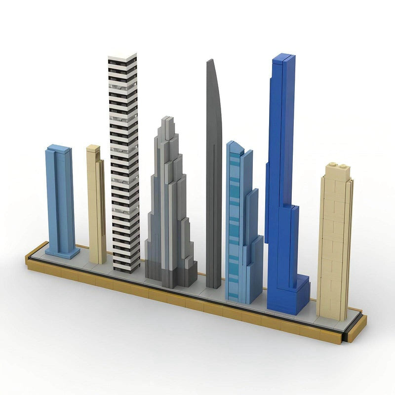New York Billionaires' Row Skyline Building Kit | LEGO-Compatible MOC - 3