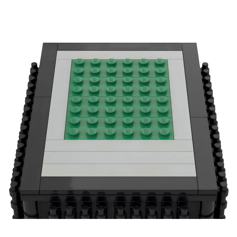 New York Black Rock Skyscraper Building Kit | LEGO-Compatible MOC - 5