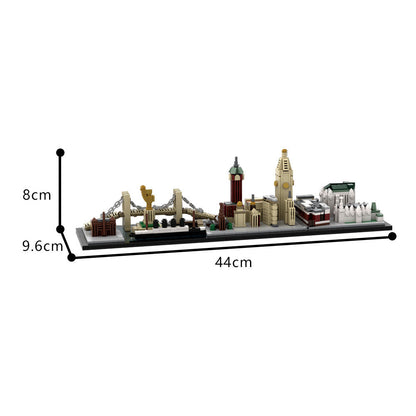 New York City Skyline 1900's Building Kit | Compatible MOC - 3