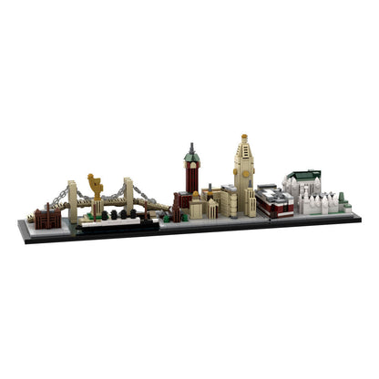 New York City Skyline 1900's Building Kit | LEGO-Compatible MOC - 4