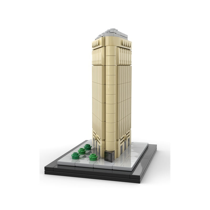 New York Flatiron Building 1:800 MOC Skyscraper Building Kit - 3