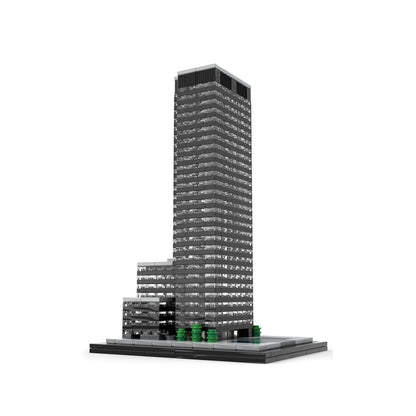 New York Seagram Building 1:800 MOC Skyscraper Building Kit - 2