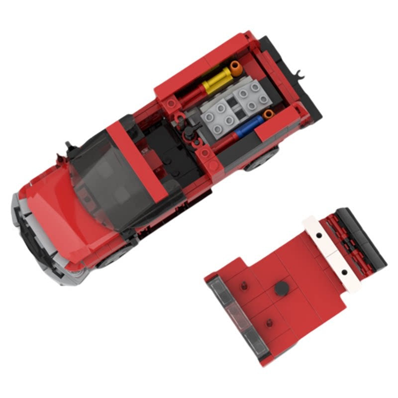 New York-Style Battalion Command Fire Vehicle MOC Building Kit - 4