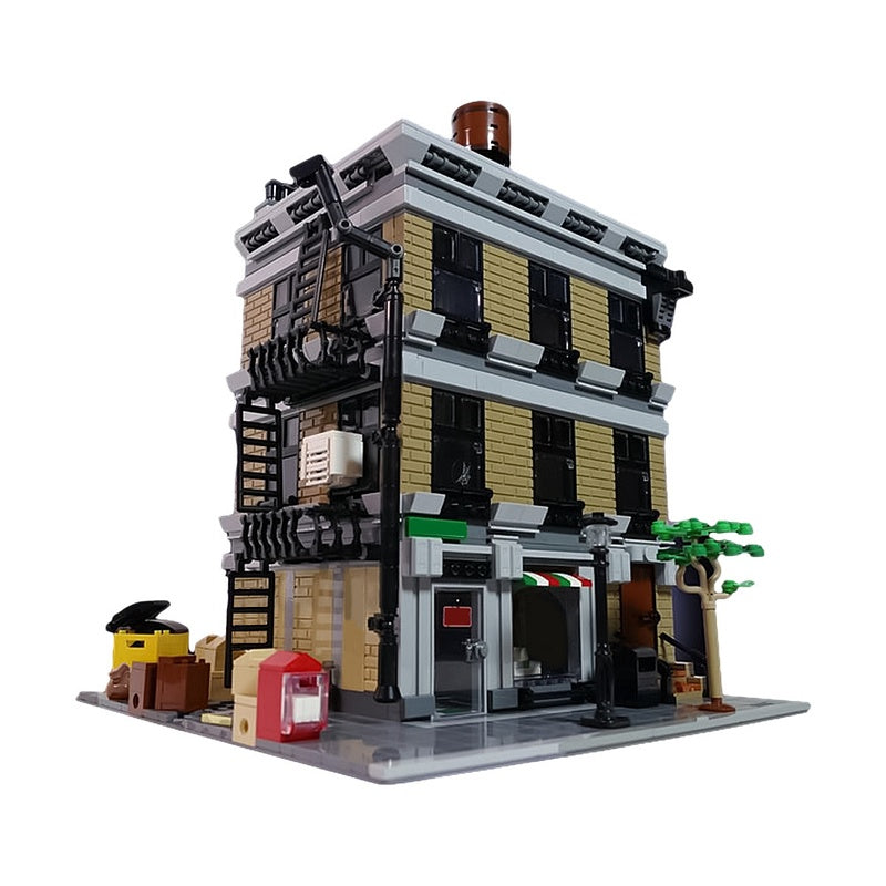 New York Superhero Apartment Building Kit | LEGO-Compatible MOC - 2
