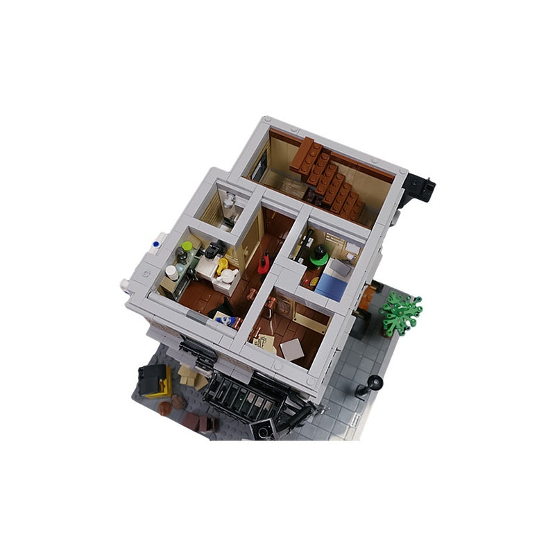 New York Superhero Apartment Building Kit | LEGO-Compatible MOC - 5