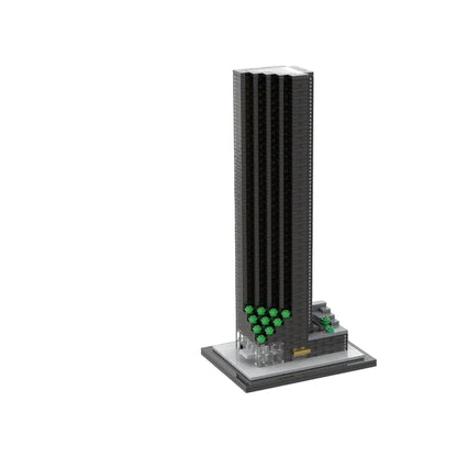 New York Trump Tower 1:800 MOC Skyscraper Building Kit - 1