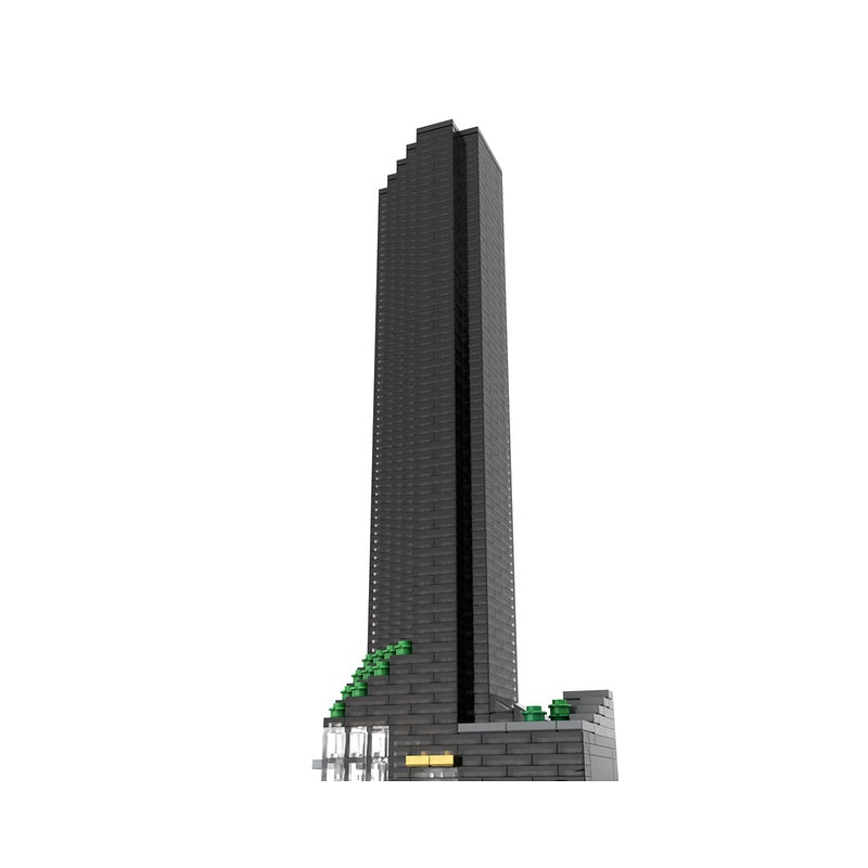 New York Trump Tower 1:800 MOC Skyscraper Building Kit - 3