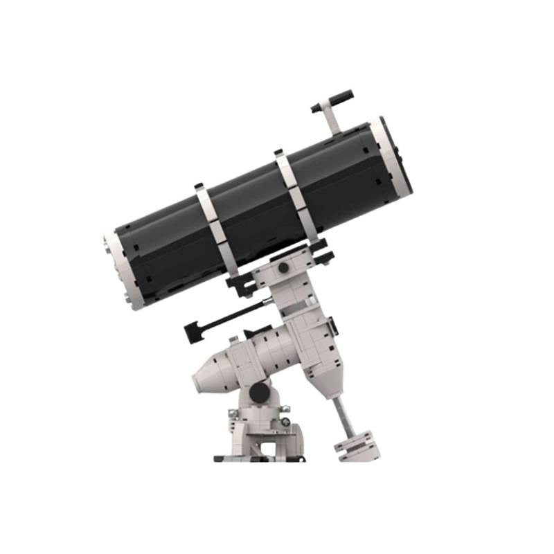 Newtonian Reflector Telescope MOC Building Kit | Equatorial Mount Model - 5