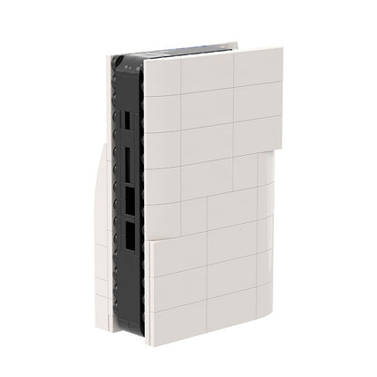 Next-Gen White Gaming Console Building Kit | LEGO-Compatible MOC - 2