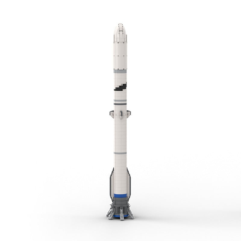 NG Heavy-Lift Orbital Rocket MOC Building Kit | 1:110 Scale Space Model - 1