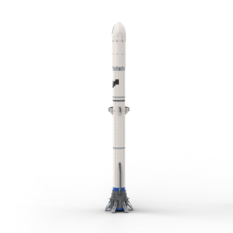 NG Heavy-Lift Orbital Rocket MOC Building Kit | 1:110 Scale Space Model - 2