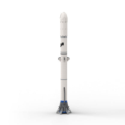 NG Heavy-Lift Orbital Rocket MOC Building Kit | 1:110 Scale Space Model - 2