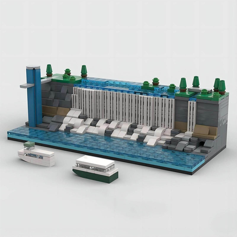 Niagara Falls Landmark Architecture Building Kit | Compatible MOC - 2