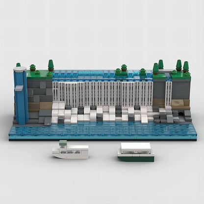 Niagara Falls Landmark Architecture Building Kit | LEGO-Compatible MOC - 1