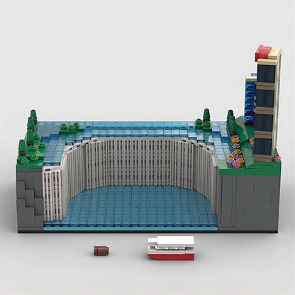 Niagara Falls Landmark Architecture Building Kit | LEGO-Compatible MOC - 3