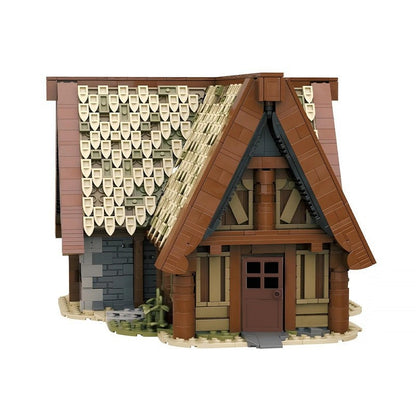 Nordic Timber & Stone Fantasy Cottage MOC Building Kit - 6