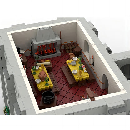 Norman Keep MOC Medieval Fortress Architecture Building Kit - 3